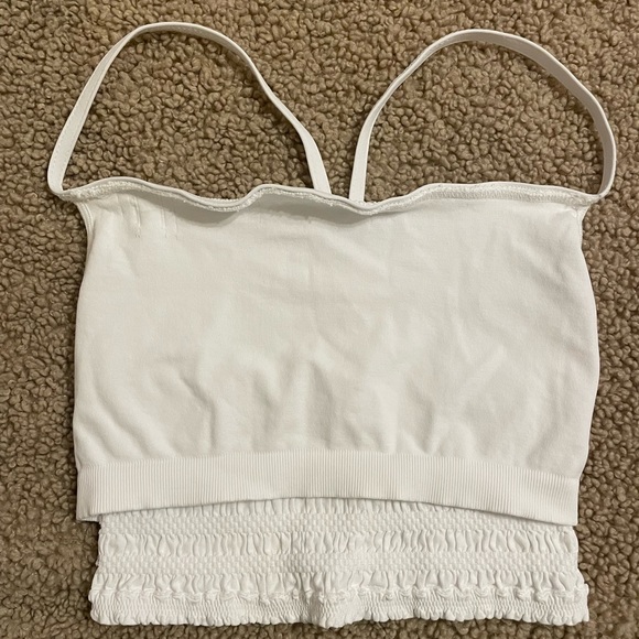 FP Movement Femme Ruched Tank in White M/L - Picture 5 of 10